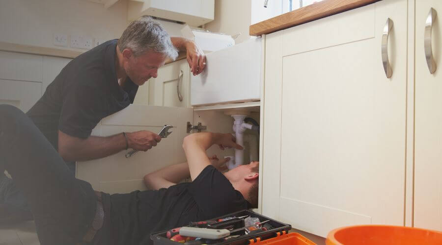 Professional burst pipe repair services in Long Lake, SD